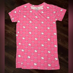 Hello Kitty Nightgown Sleepwear Size Medium